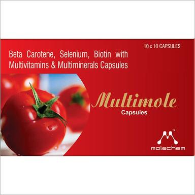 Beta Carotene Selenium Biotin With Multivitamins And Multiminerals Capsules General Medicines
