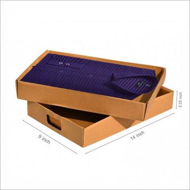 Brown Clothing Packaging Box