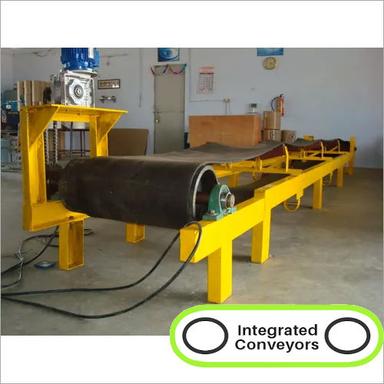 Yellow Trough Belt Conveyor