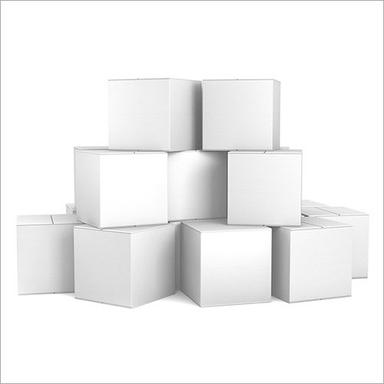 White Duplex Plain Corrugated Box