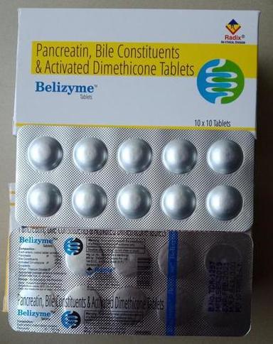 Pancreatin Bile Constituents 25 Mg And Dimethicone Specific Drug