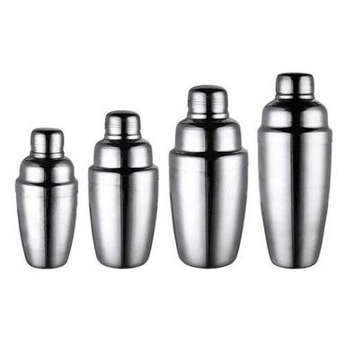 Metal Cocktail Shaker 3 Piece -St.Steel