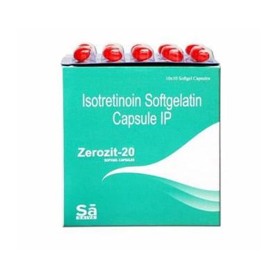 Isotretinoin 20 मिलीग्राम सॉफ्टजेल कैप्सूल