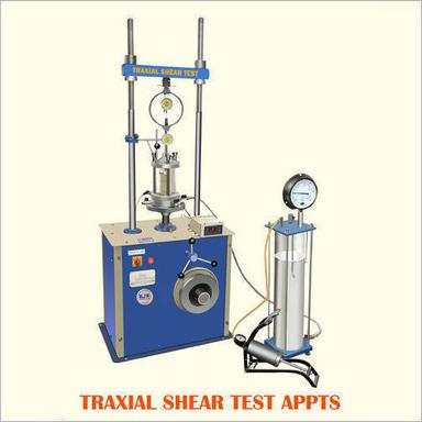 Triaxial Shear Test Apparatus Capacity: 2000 Kg/Hr