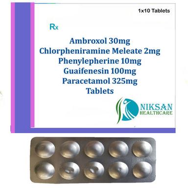 Ambroxol Chlorpheniramine Meleate Phenylepherine Tablets Generic Drugs