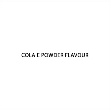 Cola E Powder Flavour Purity: 99%