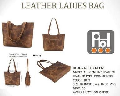 Ladies Office Leather Bags