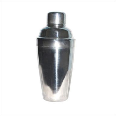 Silver 650 Ml Stainless Steel Cocktail Shaker