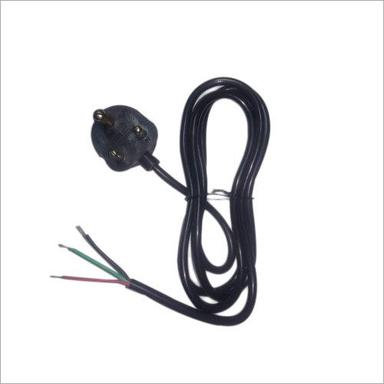 Three Pin Power Supply Cord Insulation Material: Pvc