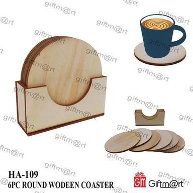 Round Wooden Coaster Cavity Quantity: Multi