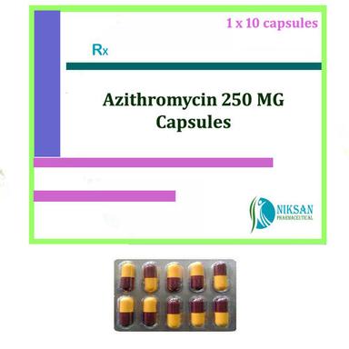  एज़िथ्रोमाइसिन 250 मिलीग्राम कैप्सूल सामान्य दवाएं