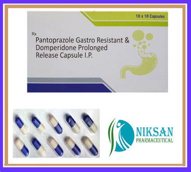 Pantoprazole Domperidone Prologed Releases Capsules General Medicines