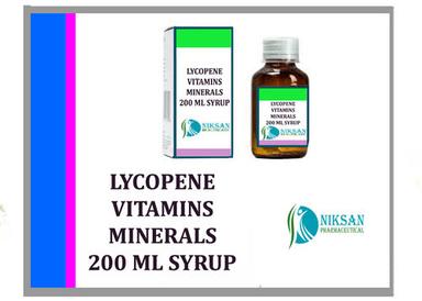  लाइकोपीन मल्टी विटामिन मल्टी मिनरल्स 200 मिलीलीटर सिरप सामान्य दवाएं