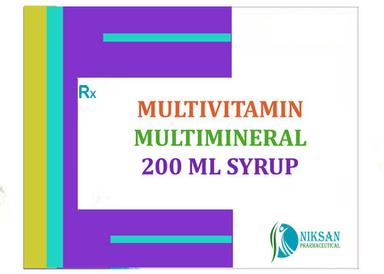  मल्टीविटामिन मल्टीमिनरल 200 मिलीलीटर सिरप सामान्य दवाएं