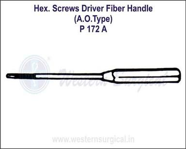 Hex. Screws Driver Fiber Handle