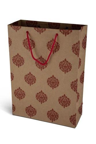 Biodegradable Red Designer Paper Bag