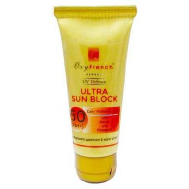 Skin Care Equipment Spf-50 Ultra Sunblock Cream