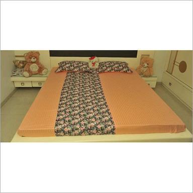 Half N Half Printed Design Bedsheet