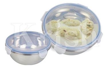 As Per Requirement Deep Lid Bowl With Lock Cover