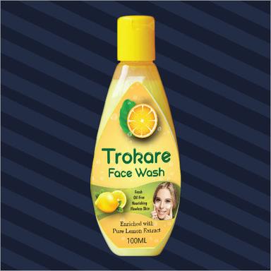 100Ml Trokare Lemon Face Wash Ingredients: Herbal