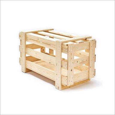 White Wooden Pallet Crate Box
