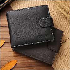 Black And Also Available In Multicolour Leather Wallets