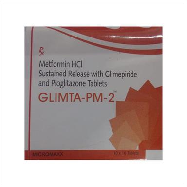 Metformin Hci Sustained Release With Glimepiride And Pioglitazone Tablets Generic Drugs
