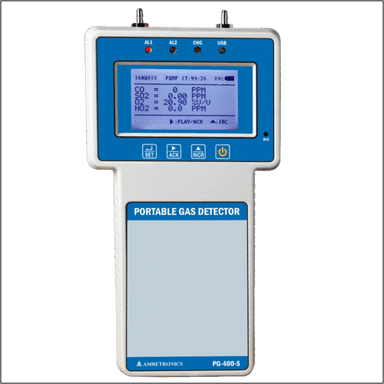 White Portable Gas Analyzer