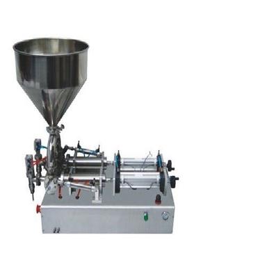 Semi-Automatic 5 L To 100 Ml Liquid / Paste Filling Machine Double Nozzle