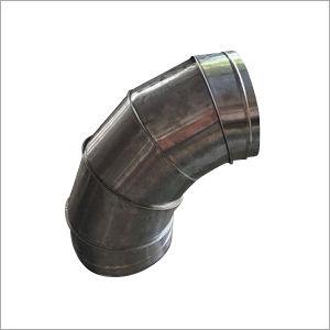 Bend GI Duct Pipe