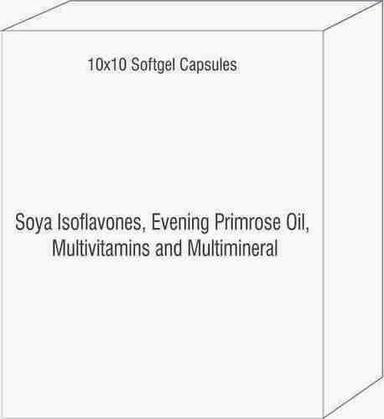 Soya Isoflavones Evening Primrose Oil Multivitamins and Multimineral Softgel Capsules