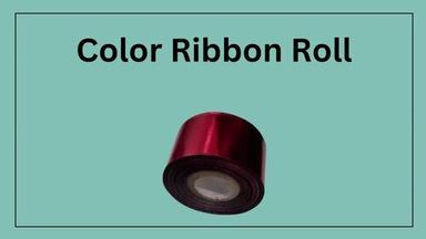 Color Ribbon Roll - Color: Black