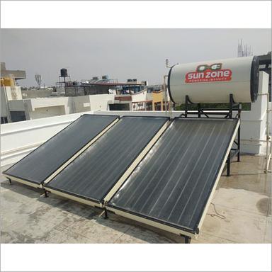 Grey Stainless Steel Storage Tank Flat Plate Collector Solar Water Heater