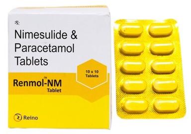  निमेसुलाइड पेरासिटामोल टैबलेट सामान्य दवाएं