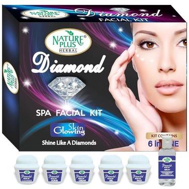 Nature Plus Herbal Diamond Spa Facial Kit, 370Gm Recommended For: All