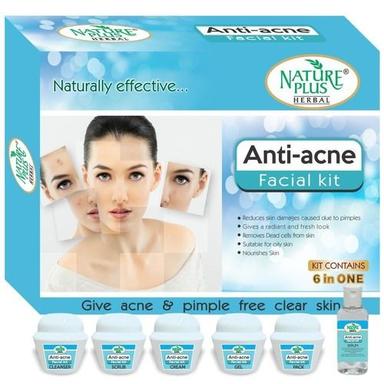 Nature Plus Herbal Anti-Acne Facial Kit, 370Gm Recommended For: All