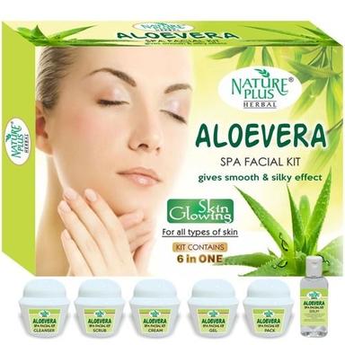 Nature Plus Herbal Aloevera Spa Facial Kit, 370Gm Recommended For: All