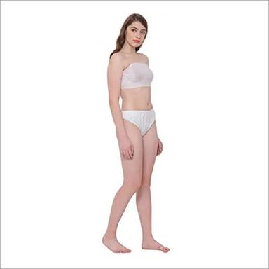 White Non Woven Ladies Disposable Undergarments