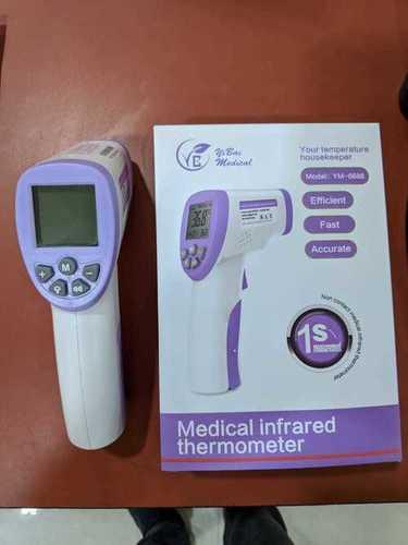 Infrared Thermometer Dimension(L*W*H): 100X46X160 Millimeter (Mm)