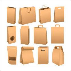 Disposable Brown Paper Packaging Bag