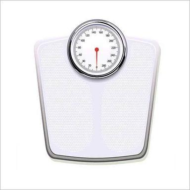 White Personal Weighing Scale