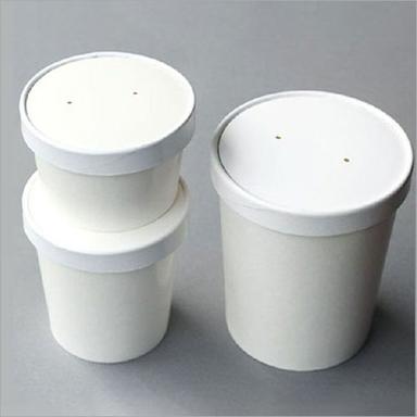 White Paper Food Container