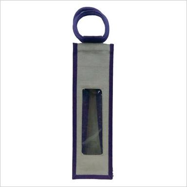 As Per Your Choice Single Bottle Juco Wine Bottle Bag