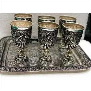 Polished 925 Silver Article Tray Set