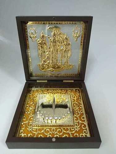 Gold Plated Pooja Box