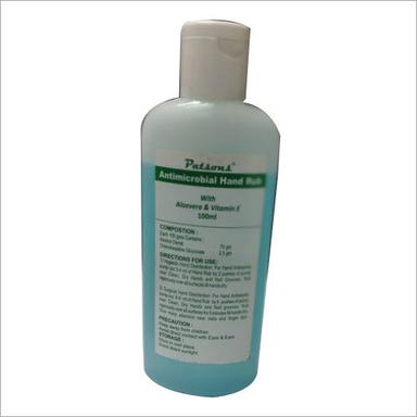 Alcohol Based Handrub Disinfectant Application: Medicine