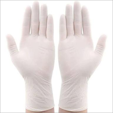 White Dr. Glove Latex Examination Gloves