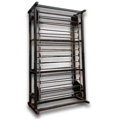 Black Vertical Roll Storage Carousel