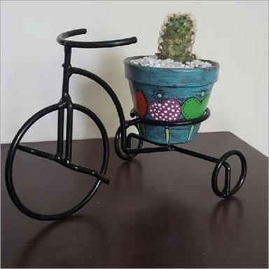 Black Iron Designer Flower Planter