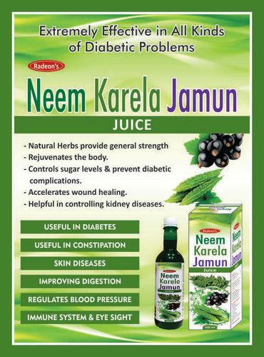 Neem Karela Jamun Juice Age Group: Suitable For All Ages